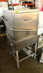 HOBART UPRIGHT COMMERCIAL DISH MACHINE