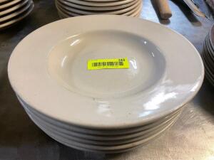 (6) 10.5" CHINA PASTA BOWLS