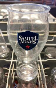 (30) SAMUEL ADAMS LOGO PILSNER GLASSES