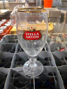 (5) STELLA ARTOIS GLASSES