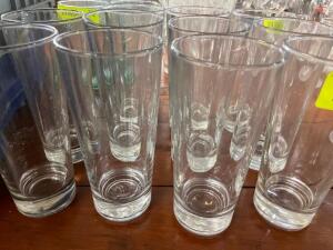 (10) TALL BAR GLASSES