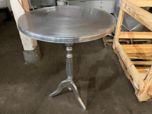 30" STAINLESS PUB TABLE