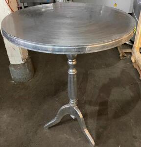 30" STAINLESS PUB TABLE