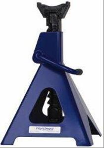 DESCRIPTION (2) WORKSMART RATCH JACK STAND BRAND/MODEL WS-MH-JACK1-106 ADDITIONAL INFORMATION BLUE/LOAD CAPACITY: 6 TON/RETAILS AT $151.63 EACH THIS L