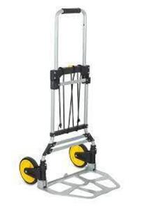 DESCRIPTION: (1) FOLDING HAND TRUCK AND DOLLY BRAND/MODEL: MOUNT-IT RETAIL$: $76.99 EA SIZE: 264 LB CAPACITY QTY: 1