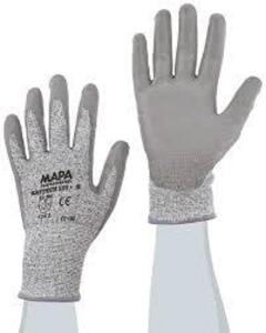 DESCRIPTION: (1) BOX OF (25) PACKS OF (12) PAIRS OF KRYTECH HEAVY DUTY GLOVES BRAND/MODEL: MAPA #557408 INFORMATION: GRAY RETAIL$: $122.89 PER PACK SI