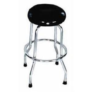 DESCRIPTION: (1) COUNTER STOOL WITH FREE SPIN TOP BRAND/MODEL: TRAXION #4-110 INFORMATION: BLACK RETAIL$: $70.00 EA SIZE: 21.5" x 21.5" x 29" QTY: 1