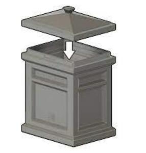 DESCRIPTION: (1) PLASTIC PARCEL DELIVERY BOX BRAND/MODEL: STEP 2 INFORMATION: MOCHA RETAIL$: $50.00 EA QTY: 1