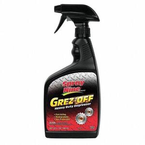 DESCRIPTION: (6) DEGREASER TRIGGER SPRAY BOTTLE BRAND/MODEL: SPRAY NINE #36P452 RETAIL$: $10.00 EA SIZE: 32 OZ QTY: 6