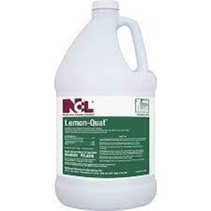 DESCRIPTION: (2) LEMON QUAT CLEANER BRAND/MODEL: NCL INFORMATION: ONE STEP DISINFECTANT CLEANER AND DEODORANT FOR GENERAL CLEANING SIZE: 1 GALLON QTY: