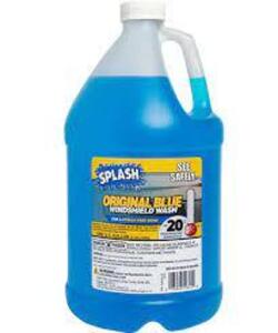 DESCRIPTION: (2) WINDSHIELD WASHER BRAND/MODEL: SPLASH RETAIL$: $3.50 EA SIZE: 1 GALLON QTY: 2