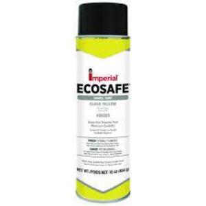 DESCRIPTION: (6) ECOSAFE SPRAY PAINT BRAND/MODEL: IMPERIAL INFORMATION: GLOSS YELLOW RETAIL$: 15.48 EA SIZE: 14OZ QTY: 6