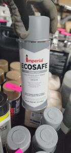 DESCRIPTION: (6) ECOSAFE SPRAY PAINT BRAND/MODEL: IMPERIAL #85018 INFORMATION: SELF-ETCHING GRAY PRIMER RETAIL$: $16.47 EA SIZE: 12 OZ QTY: 6