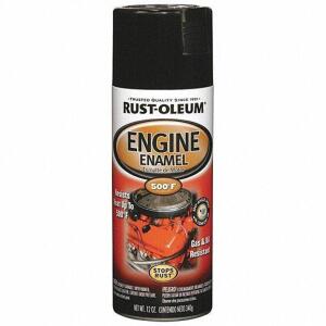 DESCRIPTION: (5) ENGINE ENAMEL BRAND/MODEL: RUST-OLEUM #4YKY2 INFORMATION: BLACK RETAIL$: $12.26 EA SIZE: 12 OZ QTY: 5