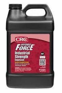 DESCRIPTION: (2) INDUSTRIAL STRENGTH DEGREASER BRAND/MODEL: CRC HYDRO FORCE #3EED1 RETAIL$: $65.50 EA SIZE: 1 GALLON QTY: 2