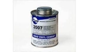 DESCRIPTION: (6) FAST SET PVC CEMENT BRAND/MODEL: WELD-ON 2007 RETAIL$: $29.95 EA SIZE: 16 OZ QTY: 6