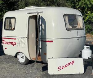 1985 SCAMP 13' CAMPING TRAILER