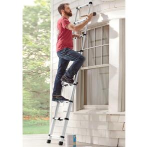 DESCRIPTION Telescopic Ladder CONDITION Brand New - In Box - Retail - $179.99 ADDITIONAL INFO Innovative telescoping design collapses down to just 29