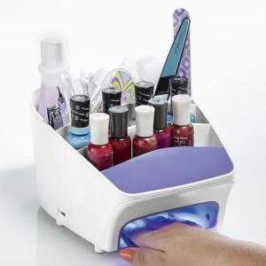 DESCRIPTION Deluxe Nail Station CONDITION Brand New - In Box - Retail - $64.99 ADDITIONAL INFO If she loves a good manicure, she'll flip over this ful