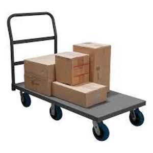 DESCRIPTION: (1) PLATFORM TRUCK BRAND/MODEL: DURHAM INFORMATION: STEEL RETAIL$: $656.00 EA SIZE: 72"W X 36"D QTY: 1