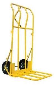 DESCRIPTION: (1) HANDLER CART - DUAL DOLLY BRAND/MODEL: TUFF STUFF PRODUCTS INFORMATION: YELLOW RETAIL$: $150.97 EA SIZE: 800 LBS CAPACITY QTY: 1