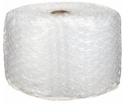 DESCRIPTION (1) POLYAIR BUBBLE ROLL BRAND/MODEL DBL24-50 ADDITIONAL INFORMATION CLEAR/PERFORATED/RETAILS AT $25.25 SIZE 24"ROLL WIDTH X 50'ROLL LENGTH