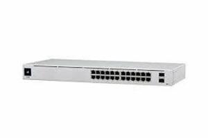 DESCRIPTION: (1) UNIFI MANAGED GIGABIT LAYER 2 ETHERNET SWITCH BRAND/MODEL: UBIQUITI INFORMATION: WHITE RETAIL$: $1592.00 EA QTY: 1