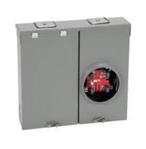 DESCRIPTION: (1) METER MAIN RING CIRCUIT BREAKER BRAND/MODEL: SQUARE D #29176 INFORMATION: GRAY RETAIL$: $964.71 EA SIZE: CM200S QTY: 1