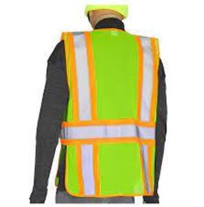 DESCRIPTION: (10) GLOW SHIELD SAFETY VEST BRAND/MODEL: ELITE SAFETY #SV722FG INFORMATION: HI-VIZ YELLOW RETAIL$: $22.40 PER VEST SIZE: MEDIUM QTY: 10