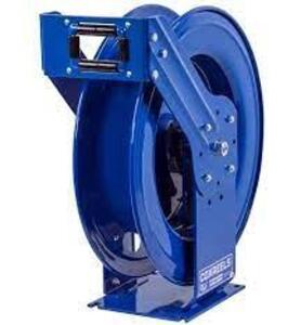 DESCRIPTION: (1) SPRING RETURN HOSE REEL BRAND/MODEL: COXREELS #33N111 INFORMATION: BLUE RETAIL$: $850.95 EA SIZE: 1/2" X 100' QTY: 1