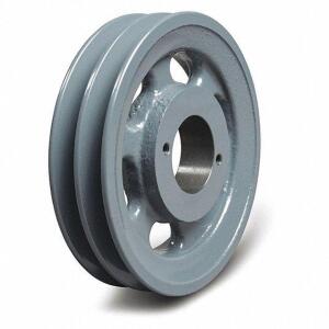 DESCRIPTION: (1) STANDARD V-BELT PULLEY BRAND/MODEL: TB WOODS #5UHP1 RETAIL$: $126.43 EA QTY: 1