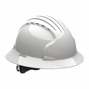 DESCRIPTION: (10) FULL BRIM HARD HAT BRAND/MODEL: PIP #581W30 INFORMATION: WHITE RETAIL$: $32.56 EA SIZE: 6 PT QTY: 10