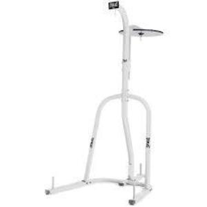 DESCRIPTION: (1) HEAVY BAG STAND, STAND FOR PUNCHING BAG BRAND/MODEL: EVERLAST #P00000425 INFORMATION: WHITE RETAIL$: $159.99 EA QTY: 1