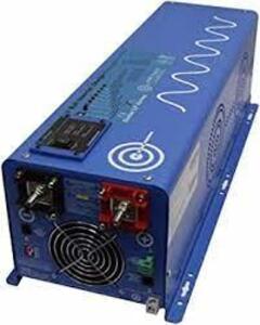 DESCRIPTION: (1) INVERTER AND BATTERY CHARGER BRAND/MODEL: AIMS POWER #45TX15 RETAIL$: 2023.02 SIZE: Pure Sine Wave, 18,000 W Peak Output Power, 24V D