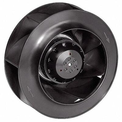 DESCRIPTION: (1) MOTORIZED IMPELLER BRAND/MODEL: EBM-PAPST #5AGG8 INFORMATION: BLACK RETAIL$: $309.89 EA QTY: 1