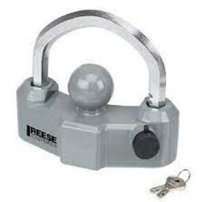 DESCRIPTION: (1) HEAVY DUTY COUPLER LOCK BRAND/MODEL: REESE TOWPOWER RETAIL$: $60.00 EA QTY: 1