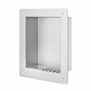 DESCRIPTION: (1) RECESSED WASHROOM SHELF BRAND/MODEL: KINGSWAY GROUP #KG12 INFORMATION: WHITE RETAIL$: $250.00 EA SIZE: 10.5X12 QTY: 1