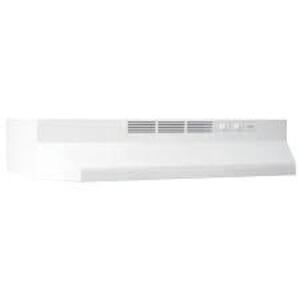 DESCRIPTION: (1) DUCTLESS UNDER-CABINET RANGE HOOD WITH ROCKER BRAND/MODEL: BROAN-NUTONE #BUEZ1 RETAIL$: 139.35 SIZE: 30"W QTY: 1