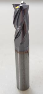 DESCRIPTION: (4) SOLID CARBIDE SQ END MILL BRAND/MODEL: GARR 13234 RETAIL$: $33.20 EA SIZE: 3/8" 7/8" LOC QTY: 4