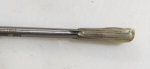 DESCRIPTION: (1) CARBIDE TIPPED STRAIGHT SHANK CHUCKING REAMER BRAND/MODEL: MADE IN USA 82039009 RETAIL$: 100.47 SIZE: 0.39" DIA QTY: 1