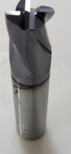 DESCRIPTION: (2) SOLID CARBIDE CORNER RADIUS END MILL BRAND/MODEL: GARR TOOL 710953 RETAIL$: $78.60 EA SIZE: 3/4"1" LOC QTY: 2