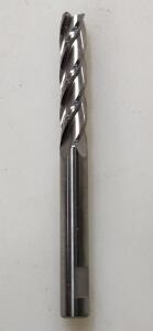 DESCRIPTION: (4) SOLID CARBIDE SQ END MILL BRAND/MODEL: UNKNKOWN 10328144 RETAIL$: $ SIZE: 3/8" QTY: 4