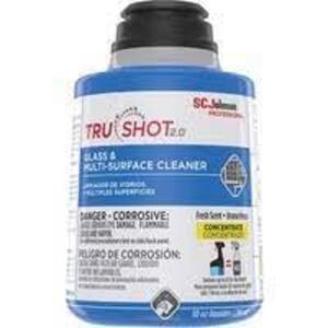 DESCRIPTION: (4) GLASS AND MULTI-SURFACE CLEANER BRAND/MODEL: TRU SHOT #SJN315272 RETAIL$: $32.25 ea SIZE: 10 oz QTY: 4