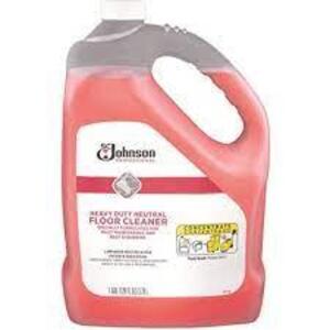 DESCRIPTION: (2) HEAVY DUTY NEUTRAL FLOOR CLEANER BRAND/MODEL: SC JOHNSON PROFESSIONAL RETAIL$: $25.00 EA SIZE: 1 GALLON QTY: 2