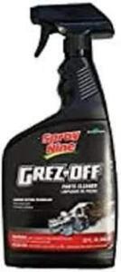 DESCRIPTION: (6) DEGREASER TRIGGER SPRAY BOTTLE BRAND/MODEL: SPRAY NINE #36P452 RETAIL$: $10.00 EA SIZE: 32 OZ QTY: 6