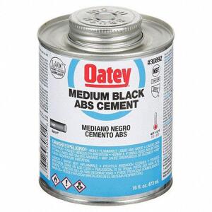 DESCRIPTION: (6) SOLVENT CEMENT BRAND/MODEL: OATEY #49K211 INFORMATION: BLACK RETAIL$: $15.08 EA SIZE: 16 OZ QTY: 6