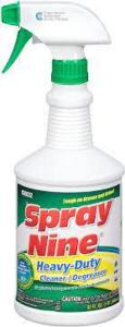 DESCRIPTION: (6) HEAVY DUTY CLEANER AND DEGREASER BRAND/MODEL: SPRAY NINE RETAIL$: $6.00 EA SIZE: 32 OZ QTY: 6