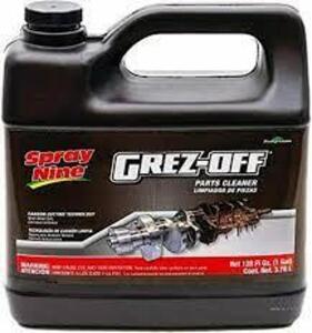 DESCRIPTION: (2) HEAVY DUTY DEGREASER BRAND/MODEL: SPRAY NINE GREZ-OFF RETAIL$: $24.00 EA SIZE: 1 GALLON QTY: 2