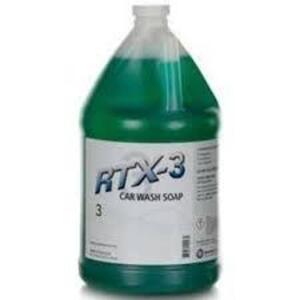 DESCRIPTION: (2) CAR WASH DETERGENT BRAND/MODEL: RTX-3 RETAIL$: $20.00 EA SIZE: 1 GALLON QTY: 2