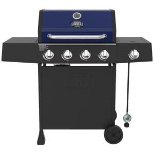 DESCRIPTION: (1) PROPANE GAS GRILL WITH SIDEBURNER BRAND/MODEL: EXPERT GRILL INFORMATION: 60,000 BTU, 619 SQUARE INCH COOKING AREA RETAIL$: $130.95 QT